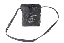 画像をギャラリービューアに読み込む, 極美品 LOUIS VUITTON ルイヴィトン モノグラムエクリプスフラグメント ナノバッグ ショルダーバッグ M43418 ブラック 中古 65583