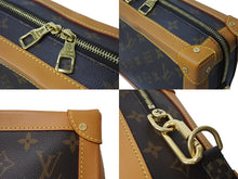 Load image into Gallery viewer, 極美品 LOUIS VUITTON ルイヴィトン ソフトトランク ショルダーバッグ M44660 モノグラムキャンバス レザー ブラウン 中古 65593