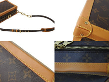 Load image into Gallery viewer, 極美品 LOUIS VUITTON ルイヴィトン ソフトトランク ショルダーバッグ M44660 モノグラムキャンバス レザー ブラウン 中古 65593