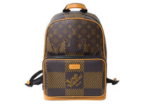 Load image into Gallery viewer, 新品未使用 LOUIS VUITTON ルイヴィトン キャンパス バックパック N40380 モノグラム ダミエ ジャイアント LVスクエアード 中古 65596