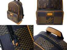 Load image into Gallery viewer, 新品未使用 LOUIS VUITTON ルイヴィトン キャンパス バックパック N40380 モノグラム ダミエ ジャイアント LVスクエアード 中古 65596