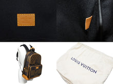 Load image into Gallery viewer, 新品未使用 LOUIS VUITTON ルイヴィトン キャンパス バックパック N40380 モノグラム ダミエ ジャイアント LVスクエアード 中古 65596