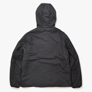 PRADA プラダ ライトポリエステル パデッド ジャケット SGB296 XLサイズ ブラック リネアロッサ アウター 美品 中古 4a006560
