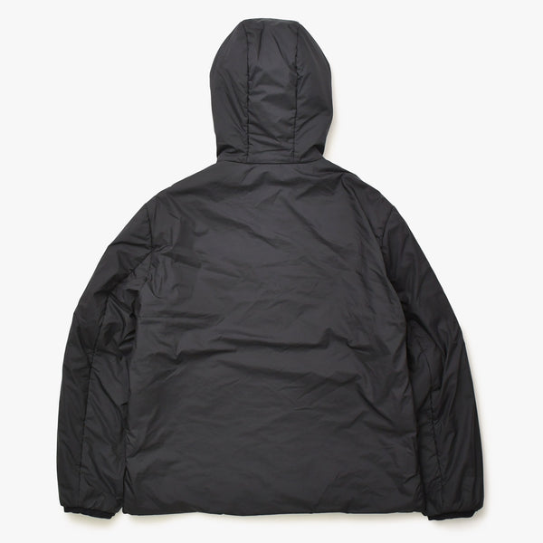 PRADA プラダ ライトポリエステル パデッド ジャケット SGB296 XLサイズ ブラック リネアロッサ アウター 美品 中古 4a006560