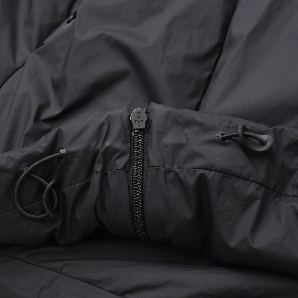 PRADA Light Polyester Padded Jacket SGB296 XL Size Black Linea Rossa Outerwear Good Condition Used 4a006560