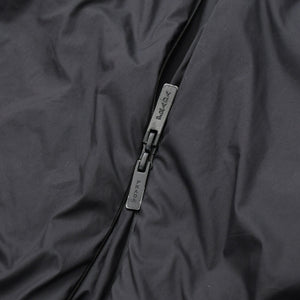 PRADA プラダ ライトポリエステル パデッド ジャケット SGB296 XLサイズ ブラック リネアロッサ アウター 美品 中古 4a006560