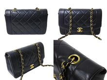 Load image into Gallery viewer, CHANEL シャネル シングルフラップ ダイアナマトラッセ22 ショルダーバッグ 3番台 A05289 ラムスキン 美品 中古 65600