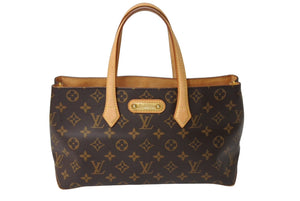 LOUIS VUITTON ルイ ヴィトン モノグラム ウィルシャーPM ハンドバッグ M45643 ブラウン ロゴ 鞄 手持ち 美品 中古 65608