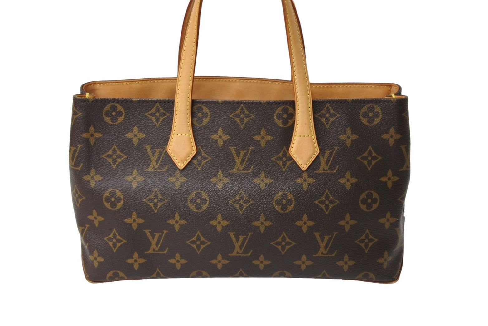 LOUIS VUITTON ルイ ヴィトン モノグラム ウィルシャーPM ハンドバッグ M45643 ブラウン ロゴ 鞄 手持ち 美品 中古  65608 – Casanova Vintage