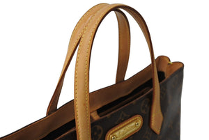 LOUIS VUITTON ルイ ヴィトン モノグラム ウィルシャーPM ハンドバッグ M45643 ブラウン ロゴ 鞄 手持ち 美品 中古 65608
