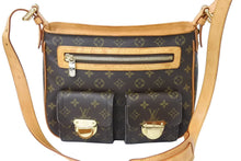 Load image into Gallery viewer, LOUIS VUITTON ルイヴィトン モノグラム ハドソンGM ショルダーバッグ M40045 ブラウン ロゴ 斜め掛け 良品 中古 65611