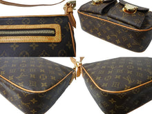 Load image into Gallery viewer, LOUIS VUITTON ルイヴィトン モノグラム ハドソンGM ショルダーバッグ M40045 ブラウン ロゴ 斜め掛け 良品 中古 65611