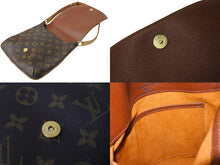 Load image into Gallery viewer, LOUIS VUITTON ルイヴィトン モノグラム ミュゼットサルサ ショルダーバッグ M51258 ブラウン PVC ヌメ革 ゴールド金具 美品 中古 65623