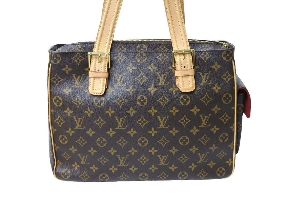 Very good condition LOUIS VUITTON Multiply City handbag M51162 Monogram PVC leather Gold hardware Used 65625