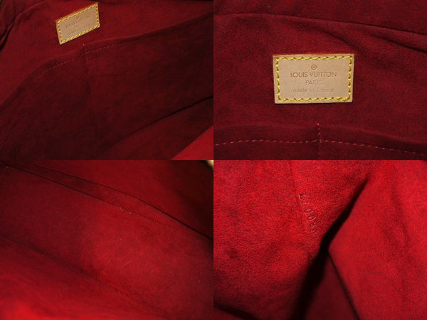 極美品 LOUIS VUITTON ルイヴィトン ミュルティプリ シテ ハンドバッグ M51162 モノグラム PVC レザー ゴールド金具 中古 65625