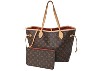 Load image into Gallery viewer, LOUIS VUITTON ルイヴィトン ネヴァーフルMM トートバッグ モノグラムキャンバス M41177 ブラウン ゴールド金具 美品 中古 65627