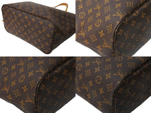 Load image into Gallery viewer, LOUIS VUITTON ルイヴィトン ネヴァーフルMM トートバッグ モノグラムキャンバス M41177 ブラウン ゴールド金具 美品 中古 65627