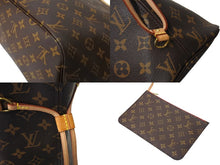 Load image into Gallery viewer, LOUIS VUITTON ルイヴィトン ネヴァーフルMM トートバッグ モノグラムキャンバス M41177 ブラウン ゴールド金具 美品 中古 65627