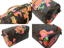 画像をギャラリービューアに読み込む, LouisVuitton ルイヴィトン スピーディ30 モノグラムローズ ボストンバッグ M48610 モノグラムローズキャンバス 美品 中古 65630