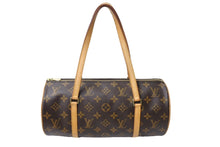 Load image into Gallery viewer, LOUIS VUITTON ルイヴィトン モノグラム パピヨン30 ハンドバッグ M51385 ブラウン ロゴ ワンショルダー 美品 中古 65632