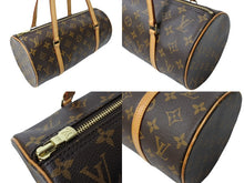 Load image into Gallery viewer, LOUIS VUITTON ルイヴィトン モノグラム パピヨン30 ハンドバッグ M51385 ブラウン ロゴ ワンショルダー 美品 中古 65632