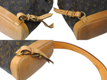 Load image into Gallery viewer, LOUIS VUITTON ルイヴィトン モンスリMM バックパック リュック M51136 モノグラム ブラウン ゴールド金具 良品 中古 65637