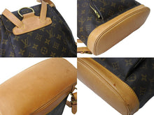 Load image into Gallery viewer, LOUIS VUITTON ルイヴィトン モンスリMM バックパック リュック M51136 モノグラム ブラウン ゴールド金具 良品 中古 65637