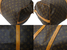 Load image into Gallery viewer, LOUIS VUITTON ルイヴィトン キーポルバンドリエール60 ボストンバッグ M41412 ゴールド金具 ブラウン 美品 中古 65640