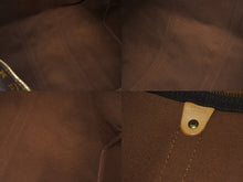 画像をギャラリービューアに読み込む, LOUIS VUITTON ルイヴィトン キーポル バンドリエール55 M41414 モノグラム PVC レザー ブラウン ゴールド金具 美品 中古 65641