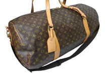 画像をギャラリービューアに読み込む, LOUIS VUITTON ルイヴィトン ボストンバッグ サックポロション 2WAY M41222 ゴールド金具 ブラウン 美品 中古 65644