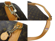 Load image into Gallery viewer, LOUIS VUITTON ルイヴィトン ボストンバッグ サックポロション 2WAY M41222 ゴールド金具 ブラウン 美品 中古 65644