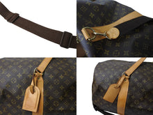 Load image into Gallery viewer, LOUIS VUITTON ルイヴィトン ボストンバッグ サックポロション 2WAY M41222 ゴールド金具 ブラウン 美品 中古 65644