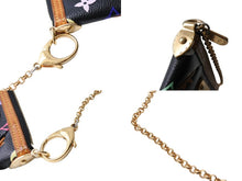 画像をギャラリービューアに読み込む, LouisVuitton ルイヴィトン ポシェット ミラPM アクセサリーポーチ M60099 AA0039 ブラック マルチカラー 美品 中古 65650