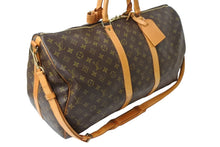 Load image into Gallery viewer, LOUIS VUITTON ルイヴィトン ボストンバッグ モノグラム キーポルバンドリエール55 M41414 ブラウン 良品 中古 65652