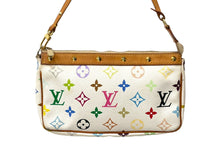 Load image into Gallery viewer, LOUIS VUITTON ルイ ヴィトン ポシェット アクセソワール アクセサリーポーチ M92649 モノグラム マルチカラー 村上隆 中古 65681