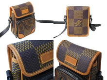 Load image into Gallery viewer, LOUIS VUITTON ルイヴィトン ショルダーバッグ アマゾン スリングバッグ NIGO ダミエジャイアント N40357 ブラウン 美品 中古 65683