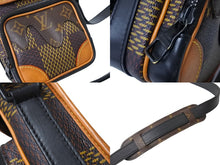 Load image into Gallery viewer, LOUIS VUITTON ルイヴィトン ショルダーバッグ アマゾン スリングバッグ NIGO ダミエジャイアント N40357 ブラウン 美品 中古 65683