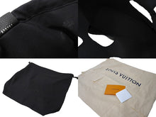 Load image into Gallery viewer, 新品同様 LOUIS VUITTON ルイヴィトン コムデギャルソン 川久保玲 トートバッグ M58661 ウィズホールズMM モノグラムアンプラント ブラック 中古 65693