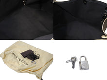 画像をギャラリービューアに読み込む, 新品同様 LOUIS VUITTON ルイヴィトン キーポル バンドリエール55 ボストンバッグ N41413 ダミエグラフィット ブラック 中古 65699