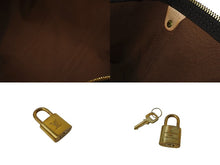 画像をギャラリービューアに読み込む, LOUIS VUITTON ルイヴィトン キーポル50 ボストンバッグ M41426 K・Tイニシャル入 モノグラム キャンバス ブラウン 美品 中古 65705