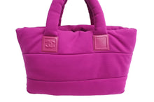 Load image into Gallery viewer, 極美品 CHANEL シャネル コココクーン マトラッセ ハンドバッグ A48611 13番台 2009年 リバーシブル パープル ネイビー 中古 65709