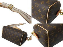 Load image into Gallery viewer, 極美品 LOUIS VUITTON ルイヴィトン ハンドバッグ M46234 スピーディバンドリエール 20 ブラウン モノグラム 中古 65712