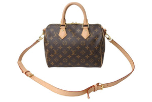 極美品 LOUIS VUITTON ルイヴィトン モノグラム スピーディ バンドリエール25 ボストンバック M41113 中古 65713