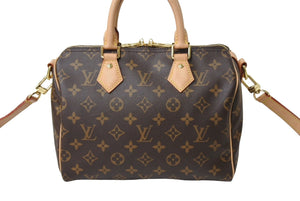 極美品 LOUIS VUITTON ルイヴィトン モノグラム スピーディ バンドリエール25 ボストンバック M41113 中古 65713