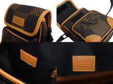 画像をギャラリービューアに読み込む, 極美品 LOUIS VUITTON ルイヴィトン アマゾン メッセンジャー ショルダーバッグ N40357 ダミエ エベヌ モノグラム NIGO 中古 65717