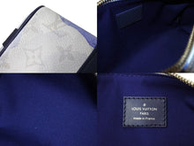 画像をギャラリービューアに読み込む, 極美品 LOUIS VUITTON ルイヴィトン キーポルXS 2WAY ショルダーバッグ モノグラムウォーターカラー ネイビー ホワイト M45761 中古 65721