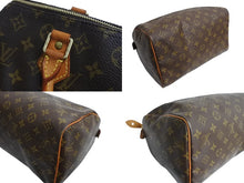 Load image into Gallery viewer, LOUIS VUITTON ルイヴィトン スピーディ30 ハンドバッグ 旧型 M41526 モノグラム PVC レザー ゴールド金具 美品 中古 65722