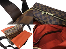 画像をギャラリービューアに読み込む, 極美品 LOUIS VUITTON ルイヴィトン ショルダーバッグ N45255 ナヴィグリオ ブラウン ダミエキャンバス 中古 65727