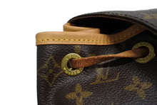 画像をギャラリービューアに読み込む, LOUIS VUITTON ルイヴィトン モンスリMM バックパック リュック M51136 モノグラム ブラウン ゴールド金具 美品 中古 65729