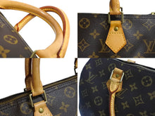 Load image into Gallery viewer, LOUIS VUITTON ルイヴィトン スピーディ30 ハンドバッグ M41526 モノグラム PVC レザー ゴールド金具 ブラウン 美品 中古 65731